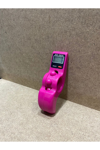 Büyük Boy Zikirmatik Dijital Tesbih Alıllı Sayaç Döner Sayaç Kahverengi