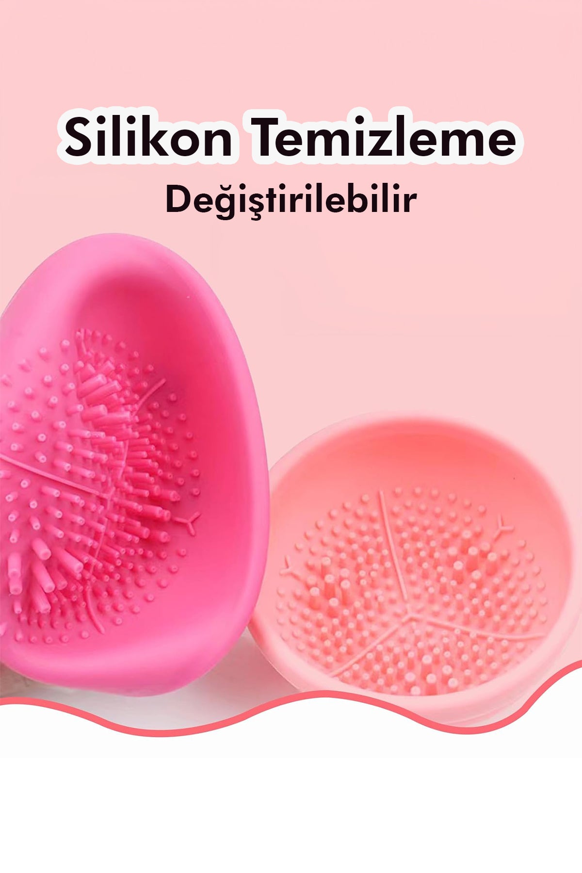 Otomatik Makyaj Fırça Yıkama Makinesi – USB Şarjlı, Pratik ve Hızlı Temizlik