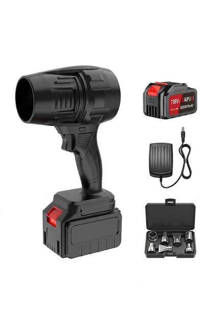 Şarjlı Hava Üfleme Makinesi 20V Kablosuz Blower Kademesiz Hız Ayarlı Güçlü Temizleyici