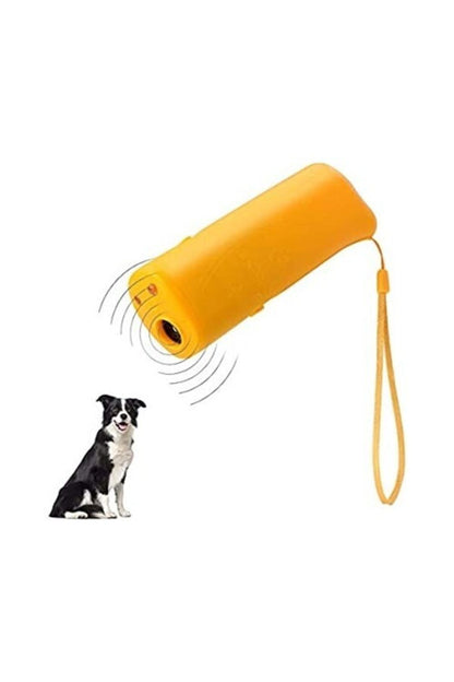 Ultrasonik Köpek Kovucu Ve Eğitici Cihaz 9V Pil Dahil