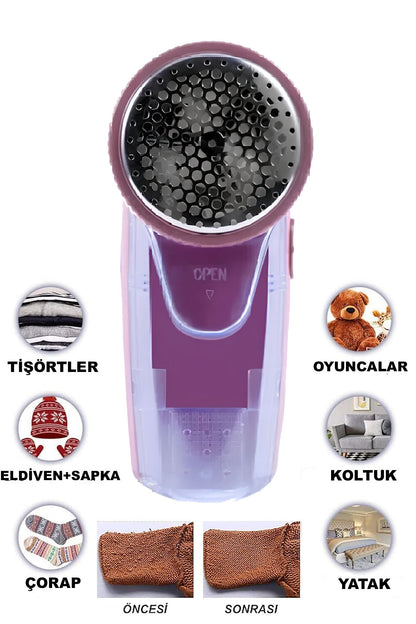 Lüks Şarjlı Tiftik Kazak Toplama Makinesi