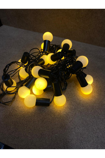 5 Metre Dekoratif LED Top Işık – İç Mekan Süs Aydınlatması, Kablolu LED Işık Dizisi