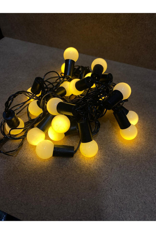 5 Metre Dekoratif LED Top Işık – İç Mekan Süs Aydınlatması, Kablolu LED Işık Dizisi