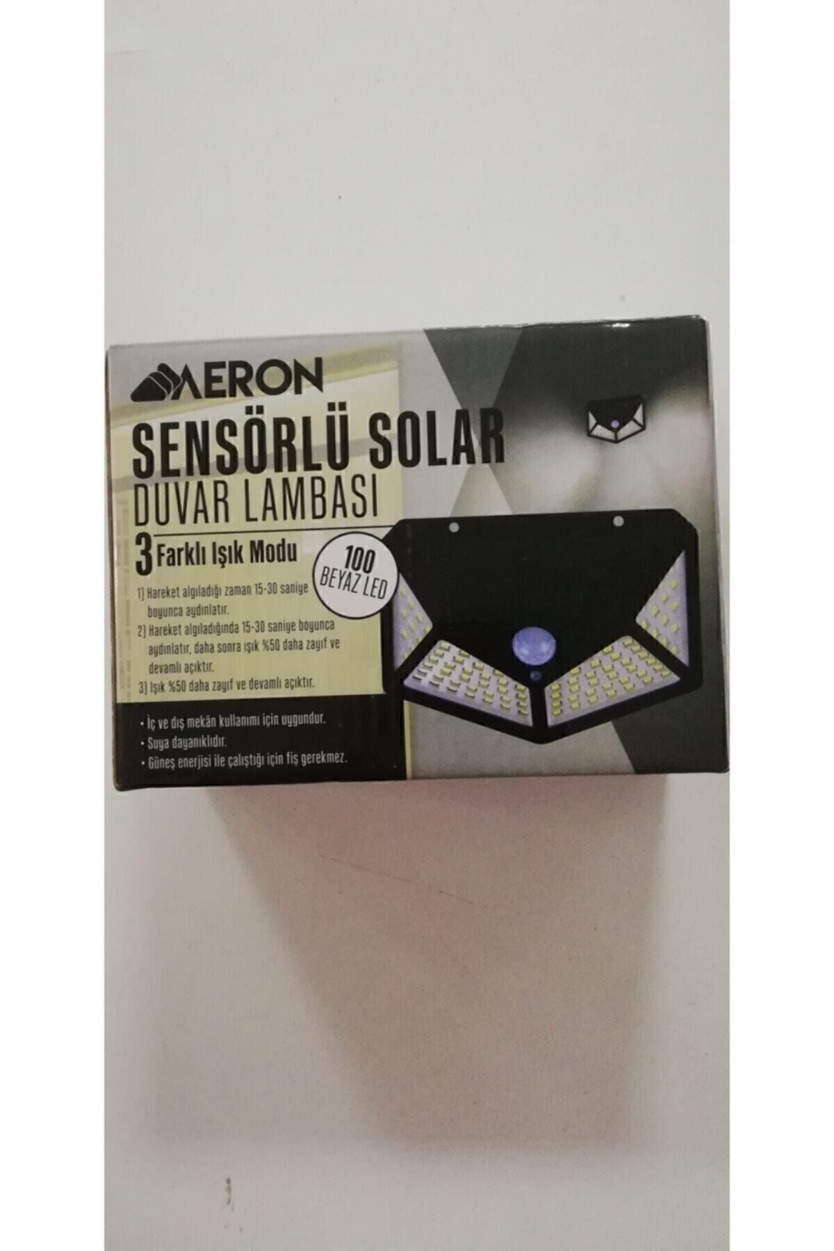 Sensörlü Solar Duvar Lambası