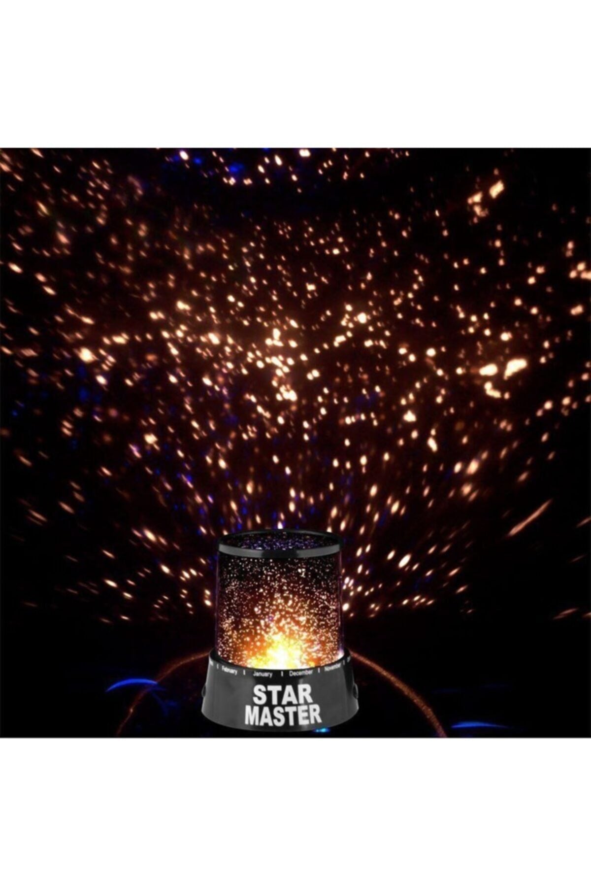 Star Master Yıldızlı Gece Lambası Projeksiyon Tavan Işık Yansıtma Aktepe