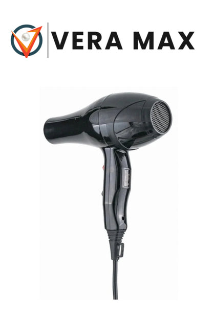 Çok Fonksiyonlu Pro Ergonomik 2500-WT Saç Kurutma Makinası + Fön Tarağı + Başlık Hediyeli Hairdyer