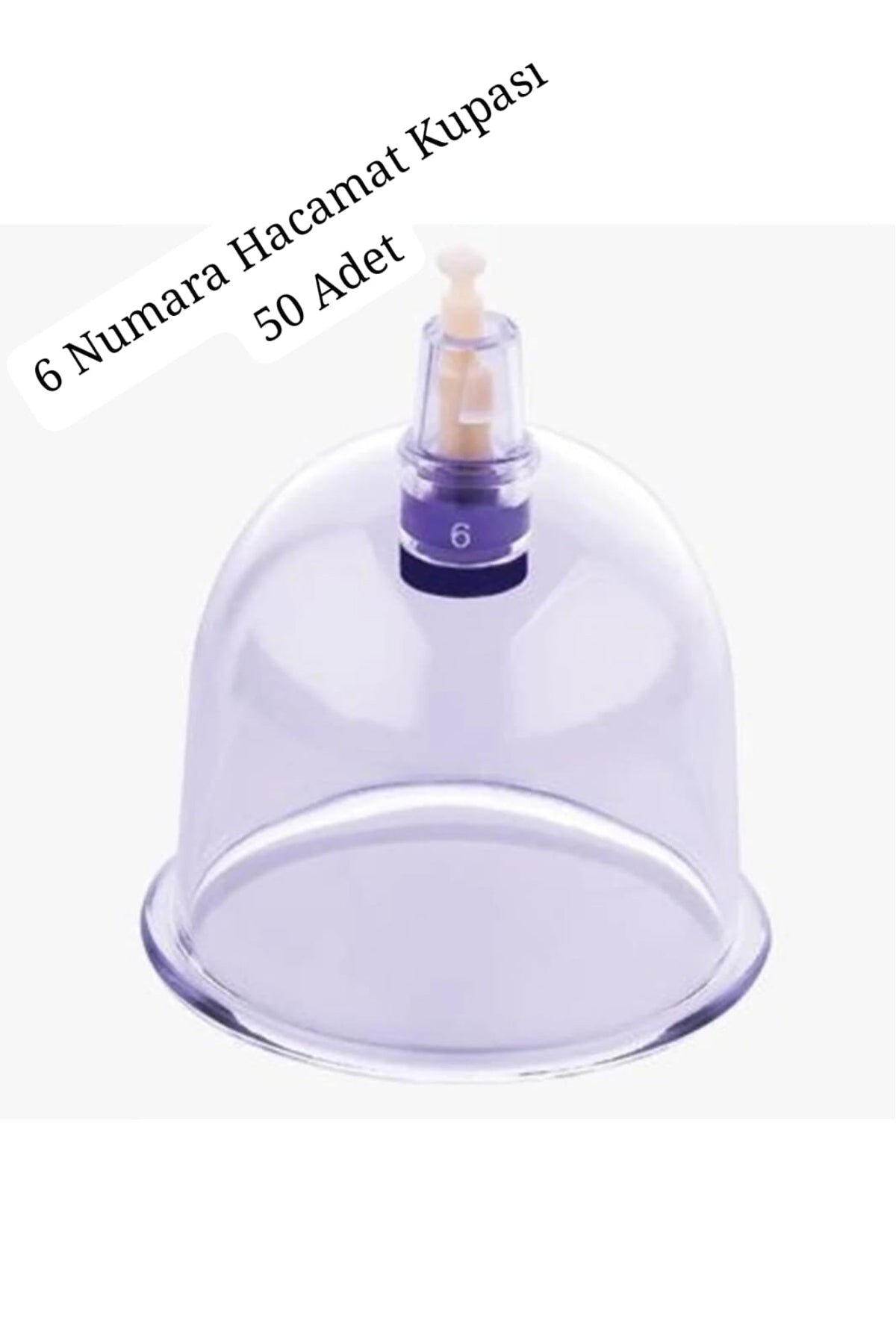 50 Adet 5 Numara Sert Plastik Kupası