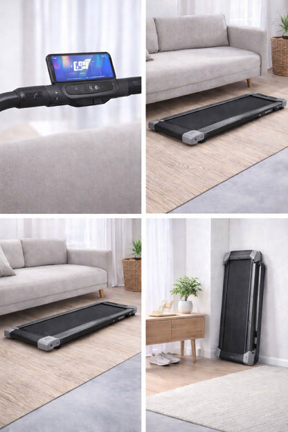 Katlanabilir Koşu Bandı | Sessiz Çalışma | Telefon Tutuculu | 120 Kg Taşıma Kapasitesi
