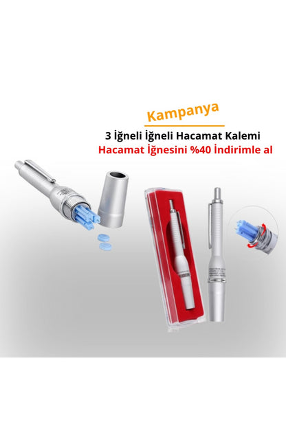 3'lü Kalemi - Yüz Ve Vücut Için Kolay Ve Pratik Kullanım