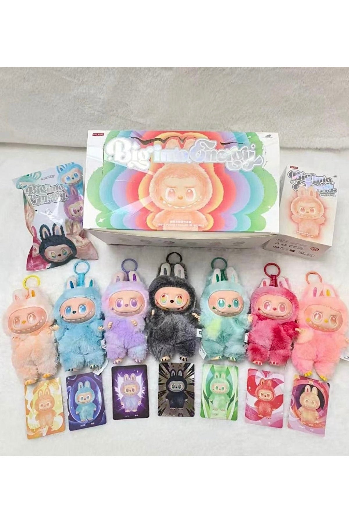 Labubu 1.kalite Premium Seri 6'lı Set , Pop Mart Renkleri Keşfet (HEDİYELİ) ŞEFFAF KUTUDA