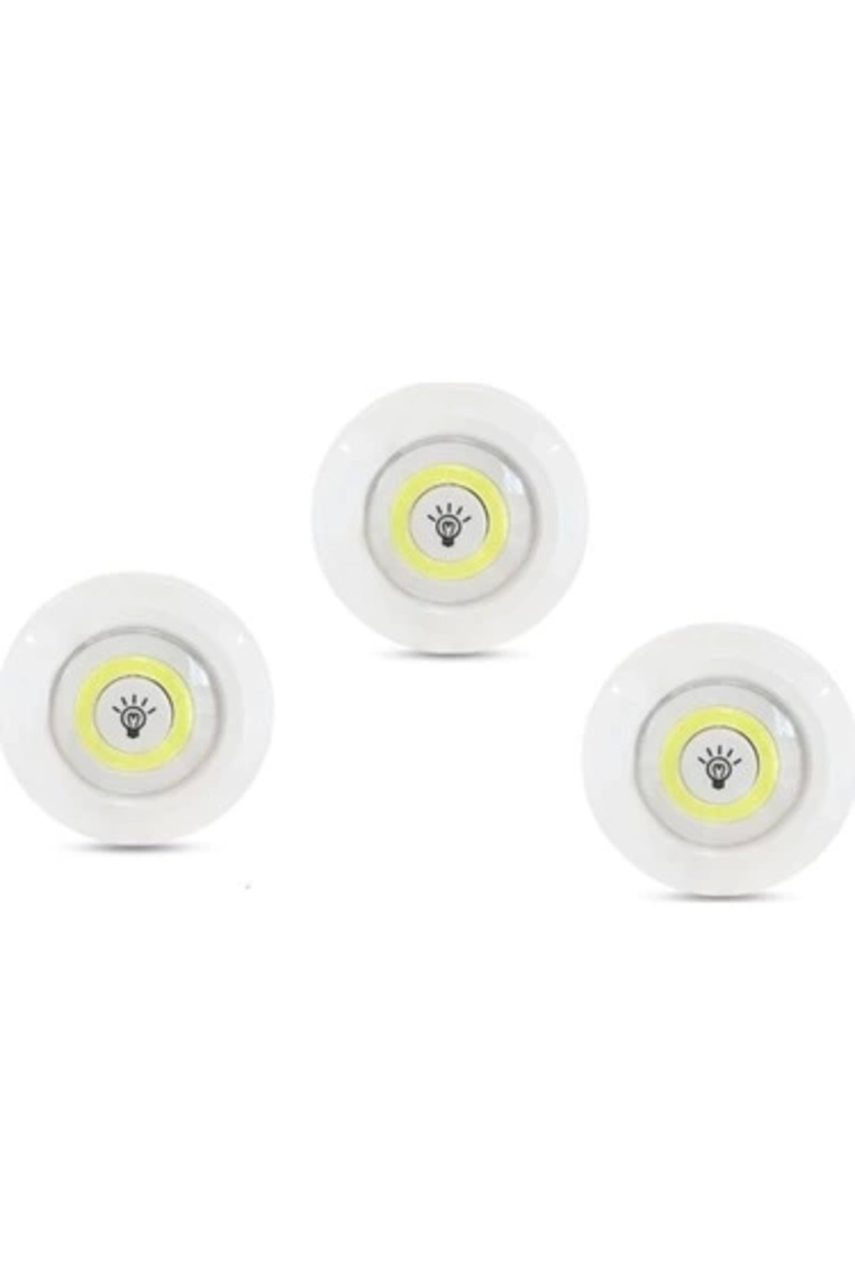 Kablosuz Uzaktan Kumandalı 3lü Led Lamba Seti - CHTBIL4671-2501