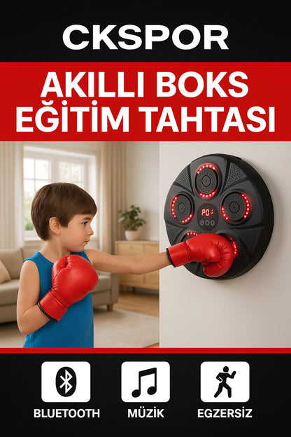 Akıllı Boks Eğitim Tahtası Boks Egzersiz Aleti Bluetooth Bağlantılı Boks Çalışma Aleti