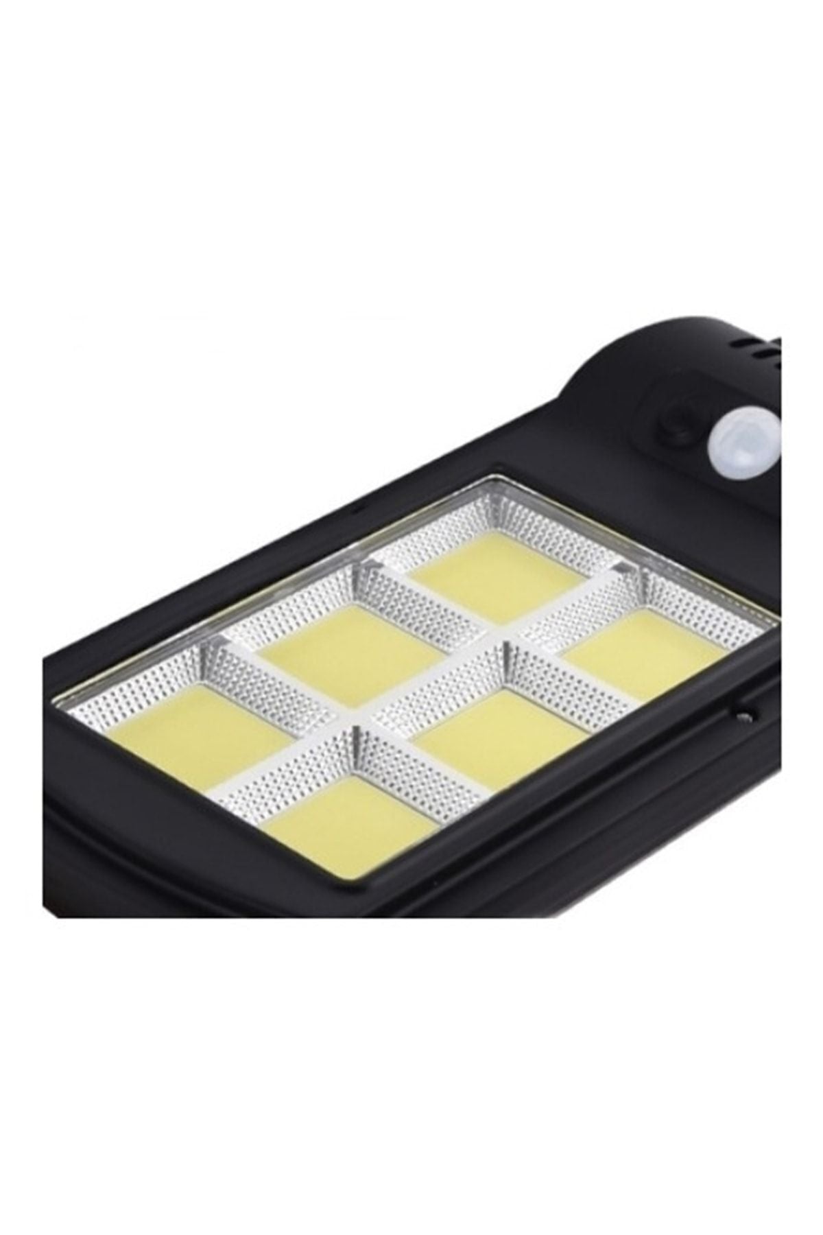 Hareket Sensörlü 3 Modlu Cob Led Solar Güneş Enerjili Sokak Lambası Bahçe Aydınlatması