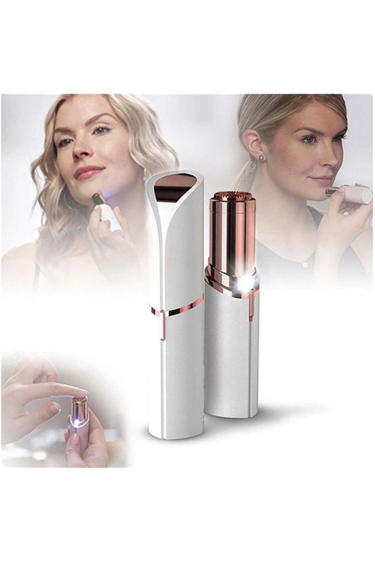 Bristle Mustache Eyebrow Removal Epilation Tool Facial Epilator
