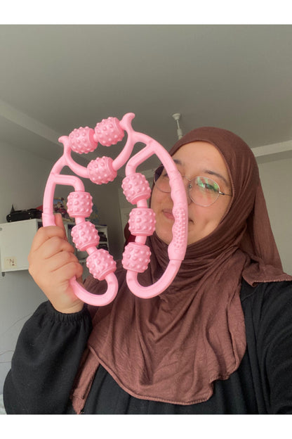 Bacak Incelten Sıkılaştıran Masaj Aleti Pembe Ve Mor Renkler