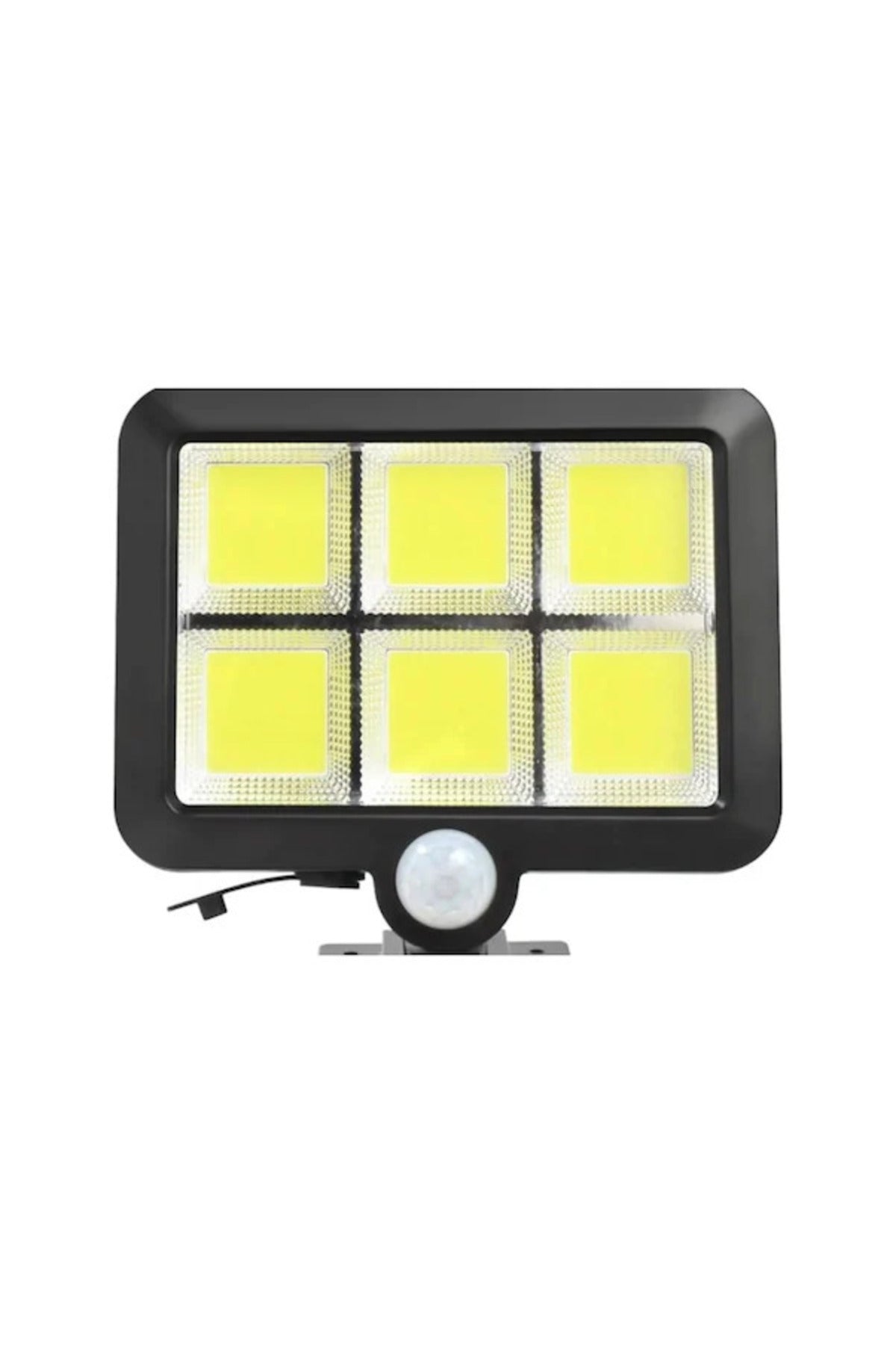 Güneş Enerjili 2'li COB LED Projektör Lamba Seti | Solar | Hareket Sensörlü Dış Mekan Aydınlatma