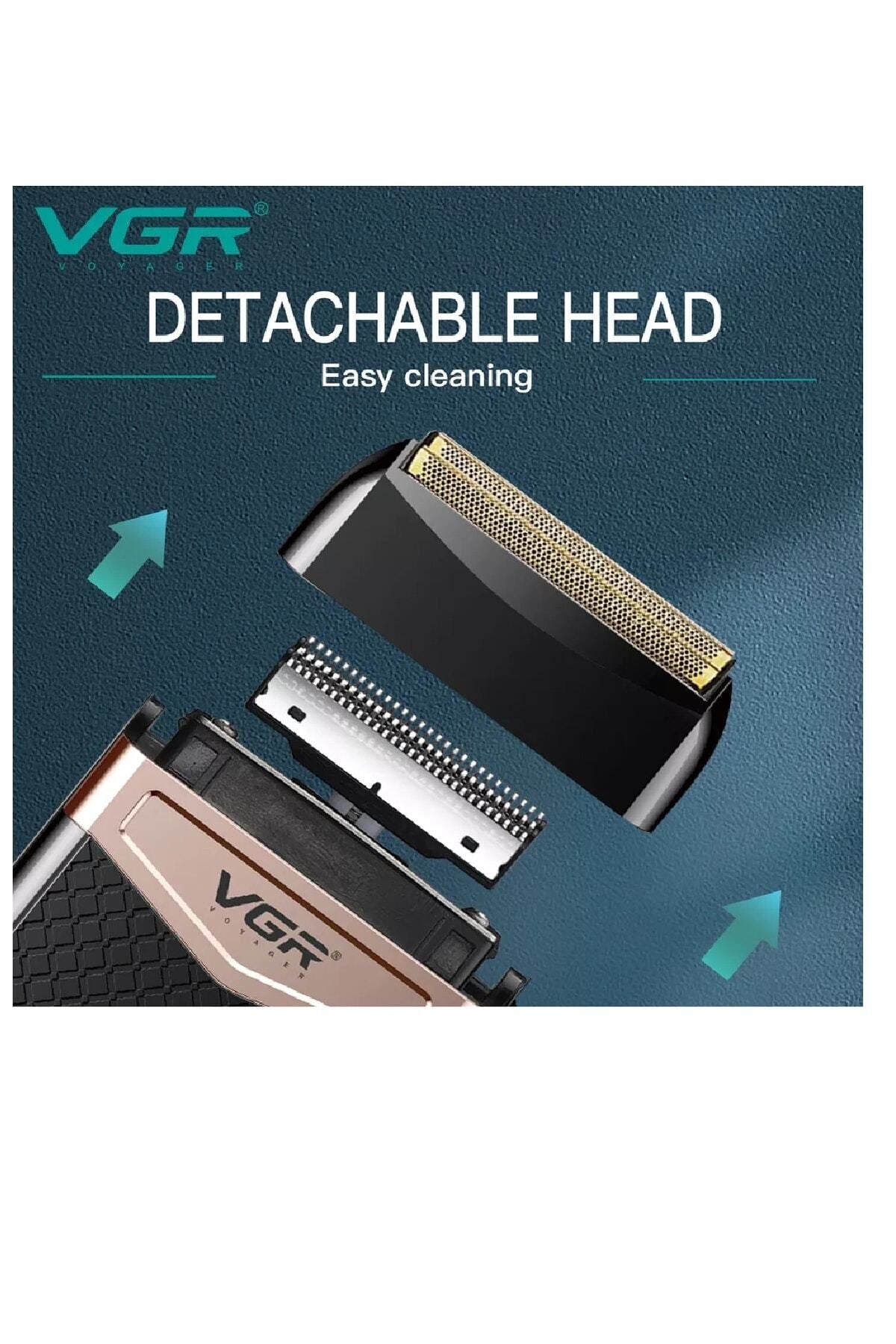 Şarj Edilebilir Elektrikli Sakal Tıraş Makinesi