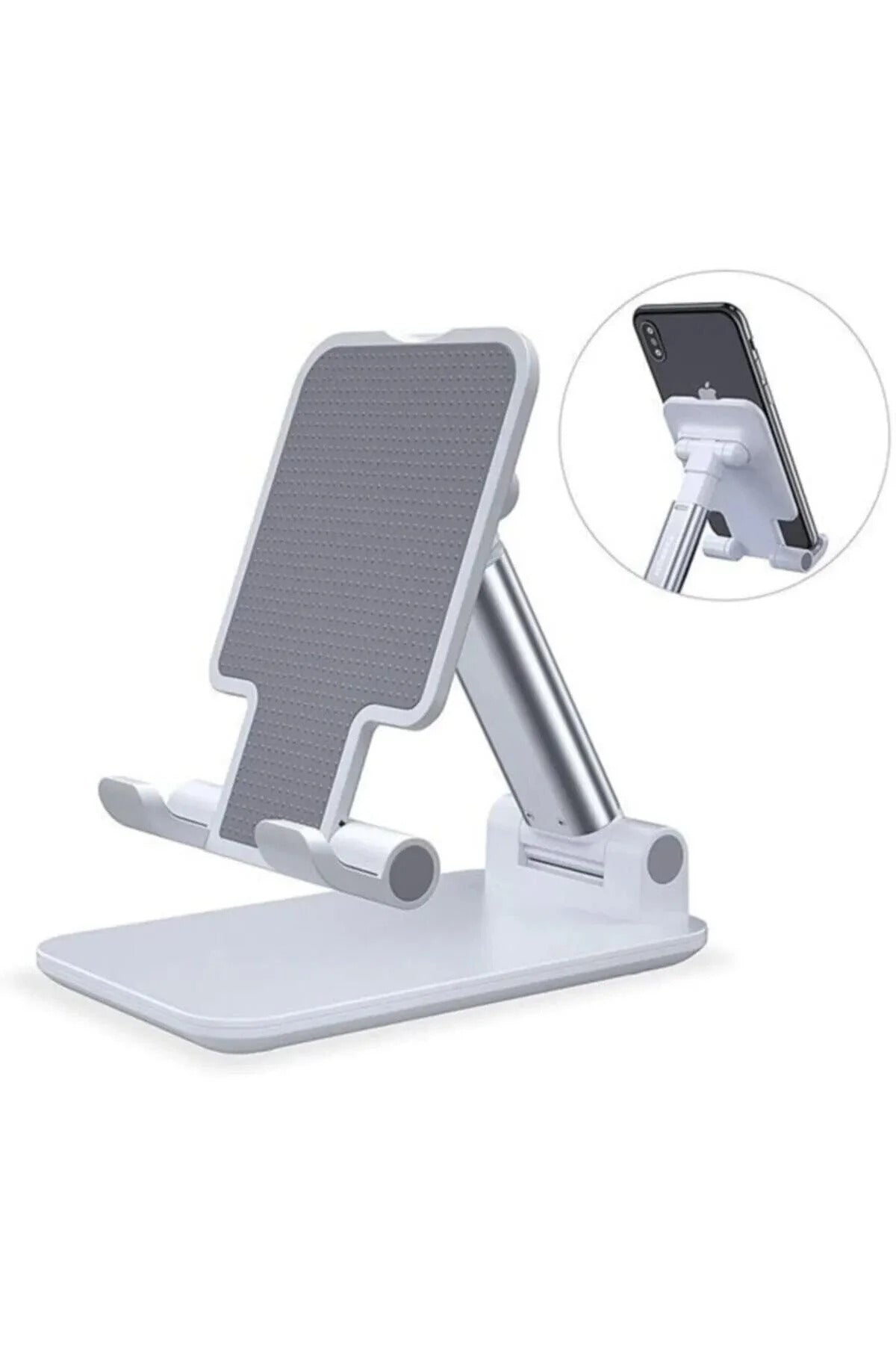 Masaüstü Ayarlanabilir Telefon Standı – Kaymaz, Katlanabilir ve Ergonomik Tutucu