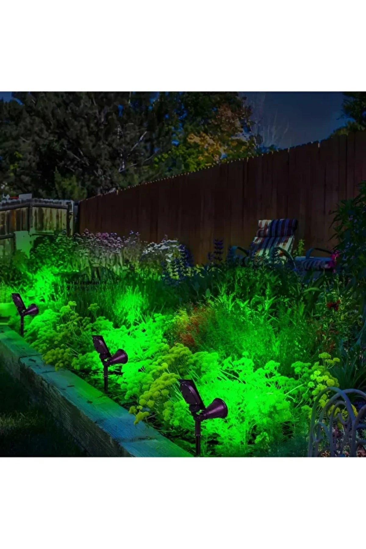 Opto 7w Solar Güneş Enerjili Led Bahçe Armatür Lamba 88-2002 Çim Kazığı