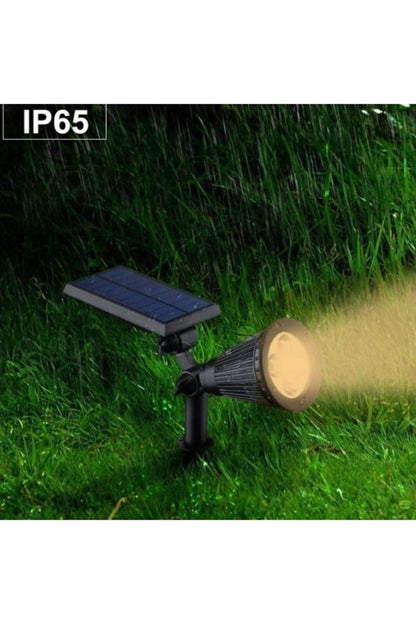 7w CT-7310 Amber Solar Bahçe Armatürü Çim Kazıklı (GÜNEŞ ENRJİ ŞARJLI)