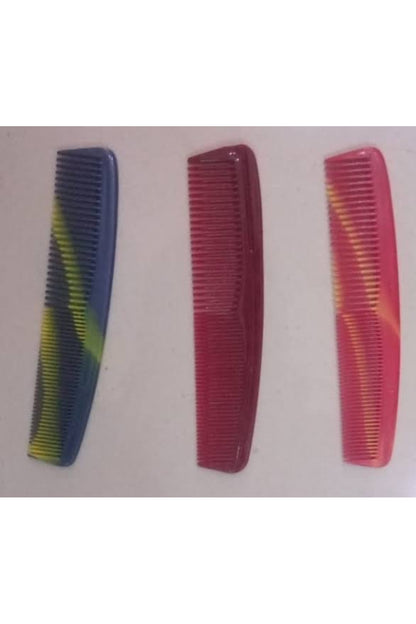 Renkli Erkek Cep Tarağı 12cm Prfoesyonel Berberlere Uygun
