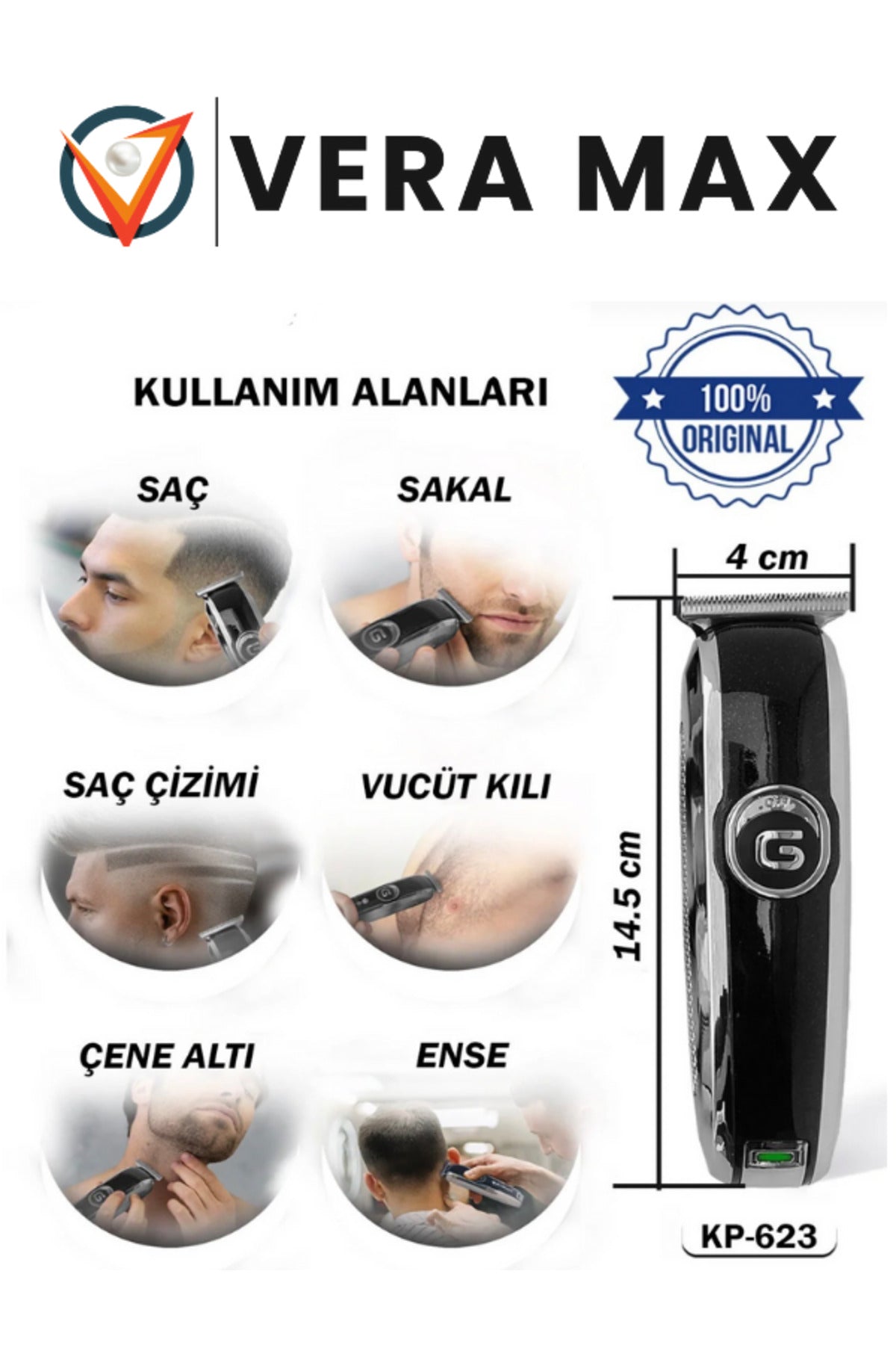 Şarjlı Kablosuz Kedi Köpek Tıraş Makinesi Evcil Hayvan Tüy Kesme Traş Makinesi Petshop Kuaför Hk-300