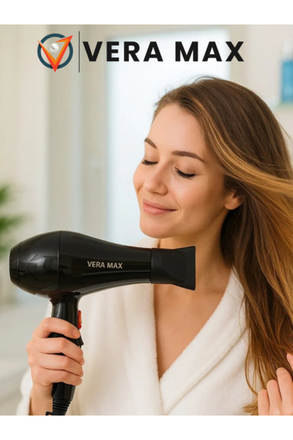Çok Fonksiyonlu Pro Ergonomik 2500-WT Saç Kurutma Makinası + Fön Tarağı + Başlık Hediyeli Hairdyer