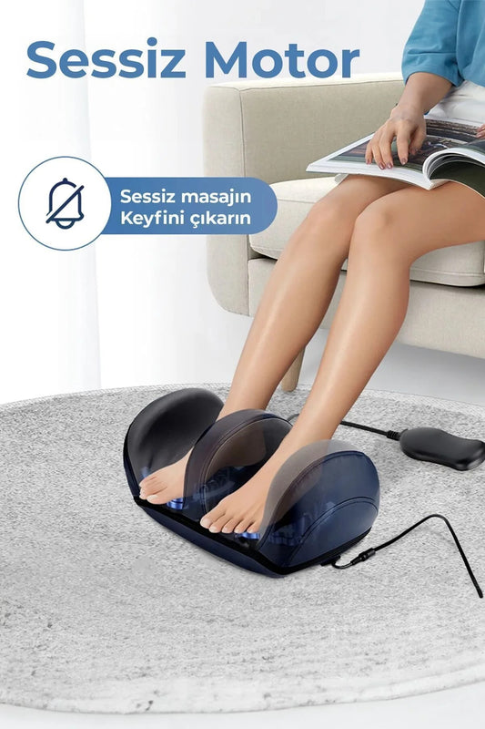 Sessiz Motorlu Elektrikli Ayak Masaj Aleti – Rahatlatıcı & Konforlu Masaj