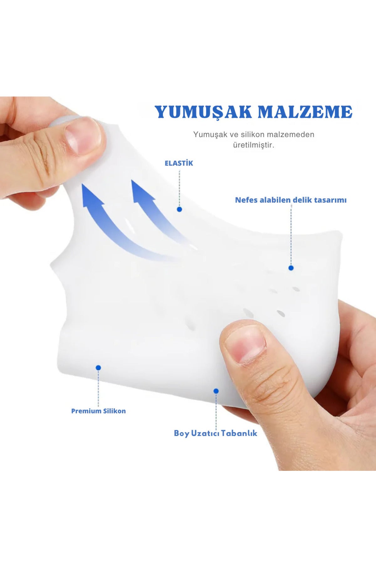 Boy Uzatıcı Gizli Topuk Yükseltici Boy Uzatma Topukluk