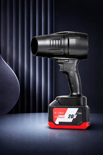 Şarjlı Hava Üfleme Makinesi 20V Kablosuz Blower Kademesiz Hız Ayarlı Güçlü Temizleyici