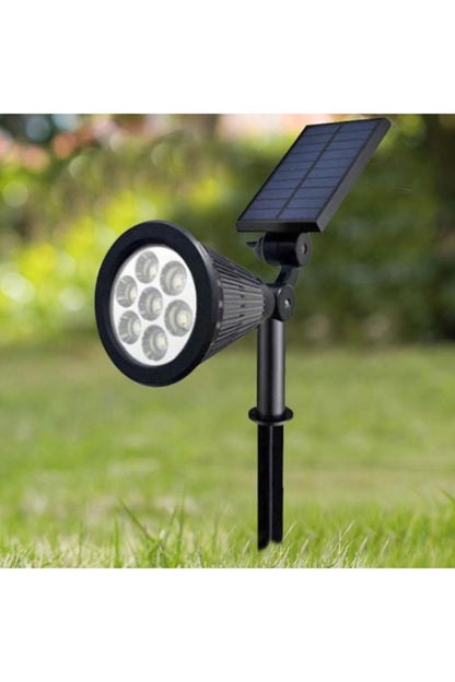 7w CT-7310 Amber Solar Bahçe Armatürü Çim Kazıklı (GÜNEŞ ENRJİ ŞARJLI)