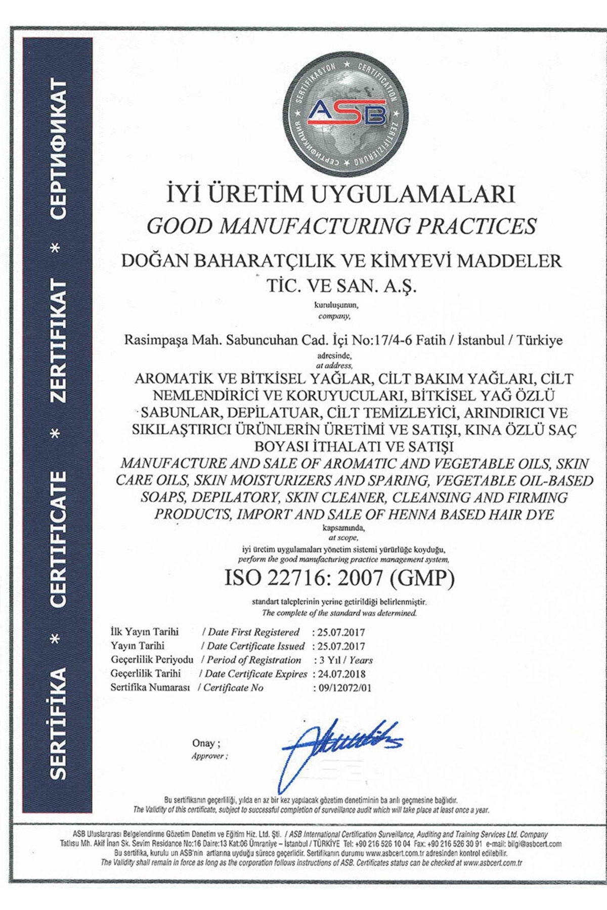 Doğan Baharat Badem Yağı 1 kg