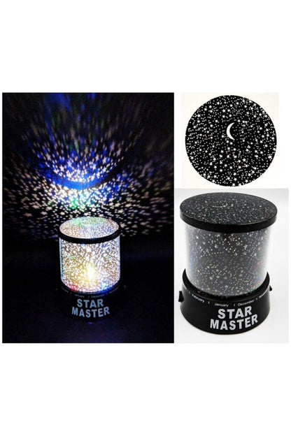 Star Master Yıldızlı Gece Lambası Projeksiyon Tavan Işık Yansıtma Aktepe