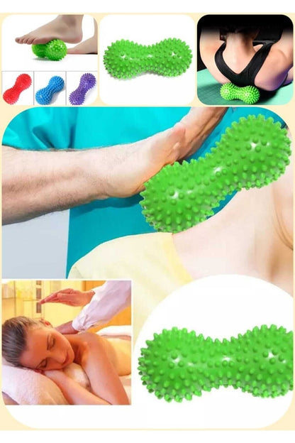 Dikenli Egzersiz Topu El Ayak Topuk Dikeni Masaj Duyu Topu