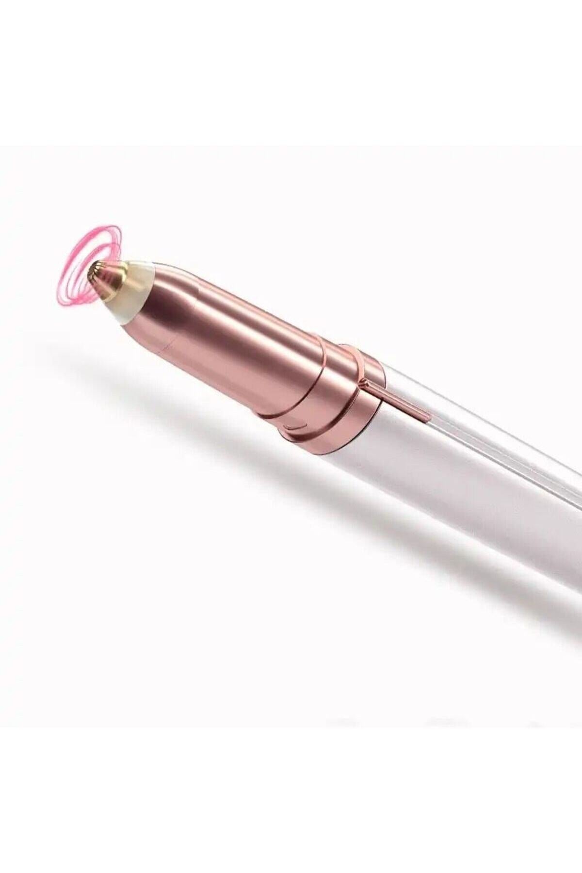 Yüz Kaş Epilatör Kıl Kaş Bıyık Tüy Alma Aleti Epilasyon Traş Makinesi Pilli Model GCNG-044
