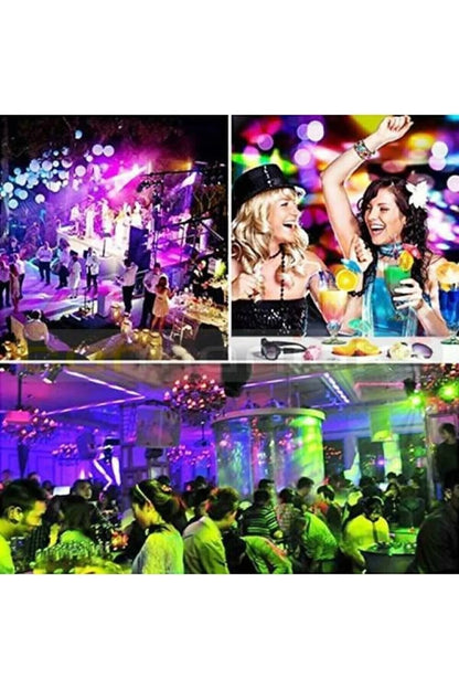 Disco topu Sese Duyarlı Led Küre Disko Topu Renkli Işıklı Lazer